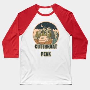 Cutthroat Peak Baseball T-Shirt